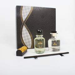 BAWADI 100ML EDP + 150ML REED DIFFUSER + BAKHOOR  BLACK GIFT SET